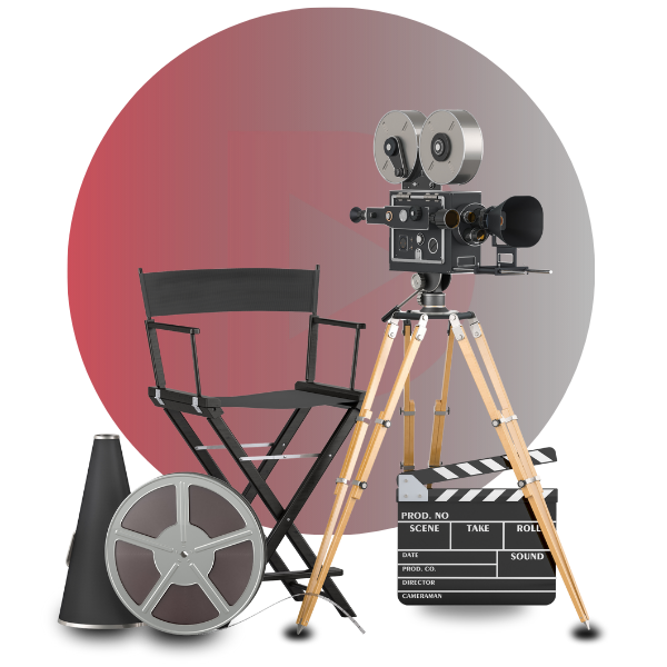 Equipamentos de Cinema Produz Vídeo